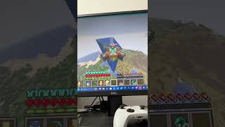 Day 6 of flooding the donut smp (time lapse) #drdonut #minecraft #flood #donutsmp #shorts