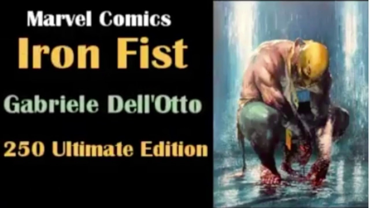 Iron Fist #1 Dell'Otto Variant announcement