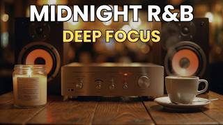 Soulful Chill R&B Beats 🌆 Midnight City View for Productive Work Sessions 💻