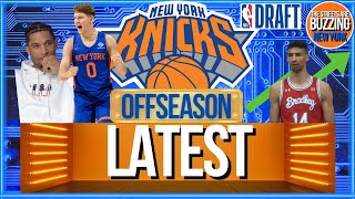 KNICKS START DRAFT WORKOUTS Targets, Fits | Rokas Jokubaitis to miss Summer League, Josh Hart speaks