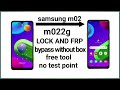 Samsung M02 m022g lock reset and frp bypass just one click with free tool. #viralvideo #frp.