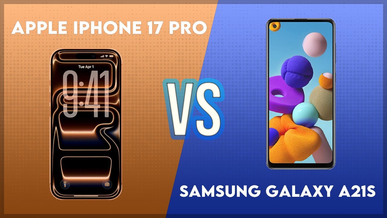 Apple iPhone 17 Pro vs Samsung Galaxy A21s Technical Comparison
