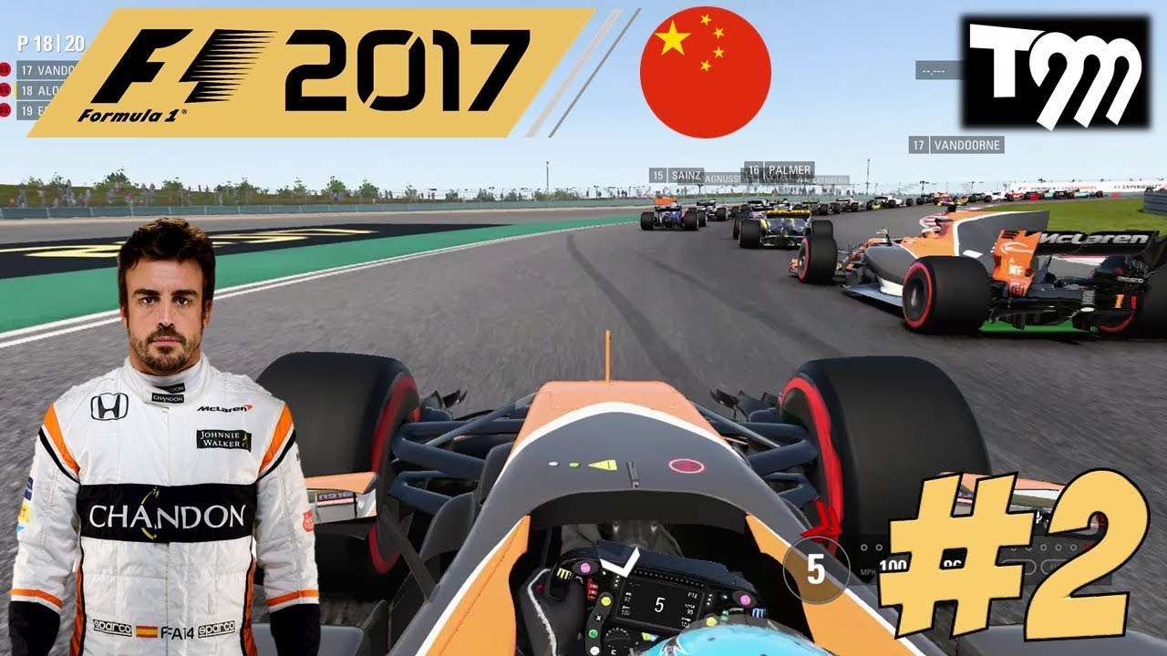 PUSHING FOR POINTS  - F1 2017 Season Race 2 - Chinese Grand Prix