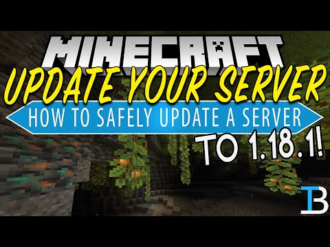 How To Update Your Minecraft Server to 1.18.1