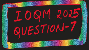 Maximizing 𝑛 in IOQM 2025 Problem 7 | Inequalities Made Simple | RitwikMath