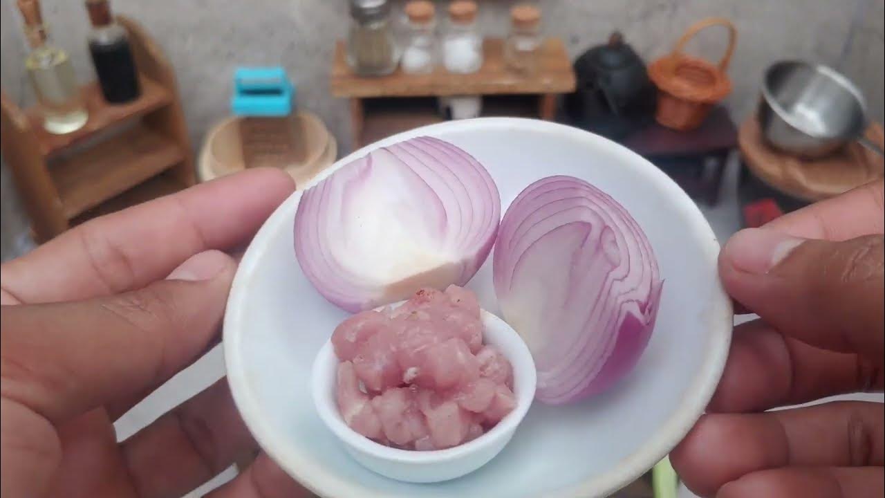 "How to Cook Red Onion a DIY at Home Small Food" YouTube