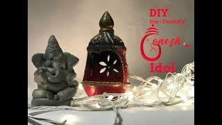 DIY Eco Friendly Ganpati Idol || Happy Ganesh Chaturthi