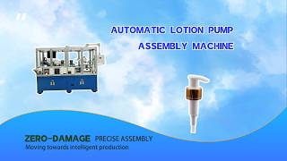Lotion Pump Head Piston Spring And Dip Tube Assembler