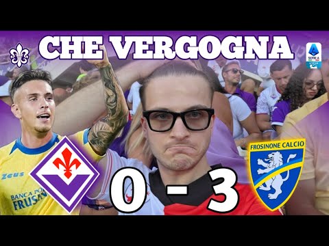 Video [VERGOGNA] LIVE REACTION DALLO STADIO FIORENTINA FROSINONE 0-3: DOPPIETTA RAIMONDO GOL BRACAGLIA