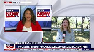 MALL VACCINE CLINIC: Distribution at Oviedo Mall to begin for those with Appointments