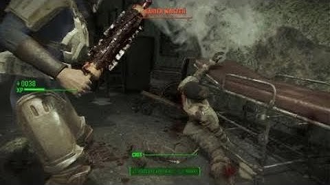 Fallout 4 killing with a Rolling Pin (Gordon Ramsey Hells Kitchen Stlye)
