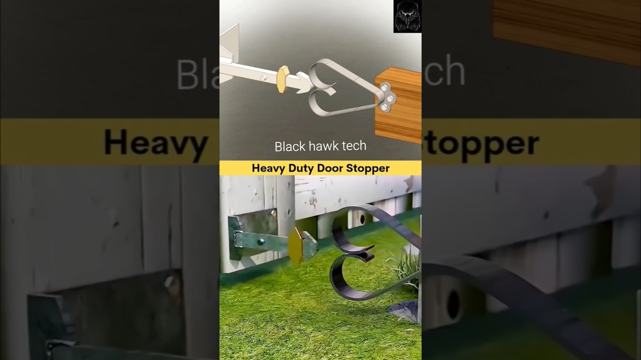 This Heavy Duty Door Stopper is Genius 😲 | Smart Mechanical Design