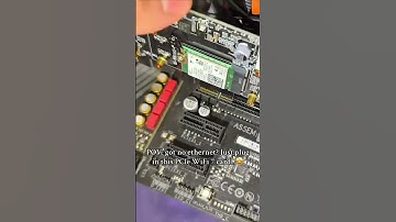 Got no ethernet? Just plug in this PCIe WiFi 7 card...😏