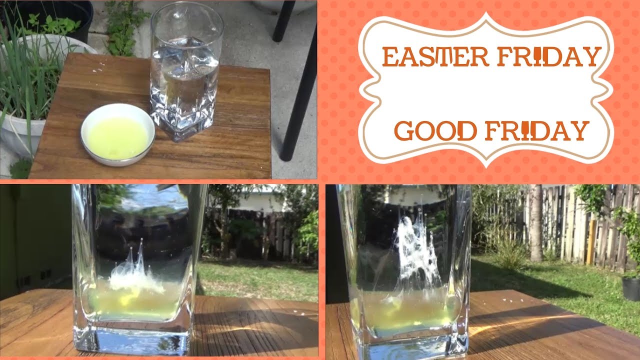 ⁣Easter Friday Trini Tradition / Egg in water / Trini Folklore
