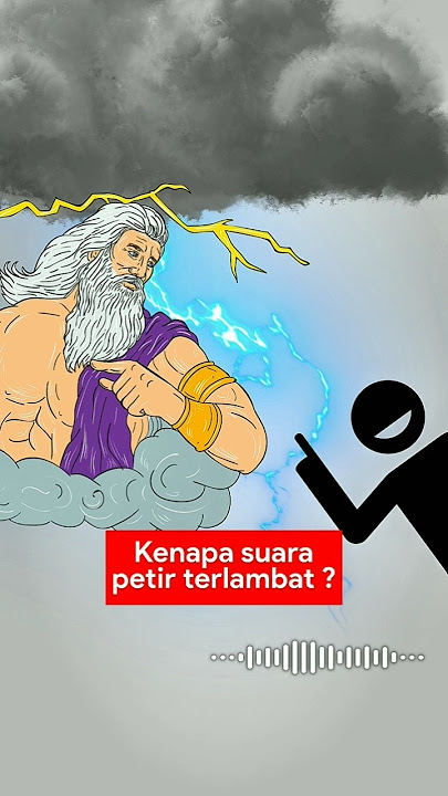 The sound of thunder is so late 🗿