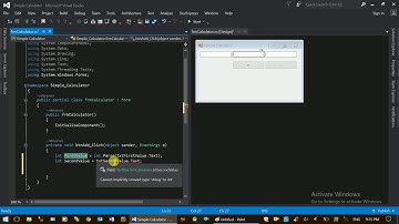 Windows Desktop Application using C#   Part 2