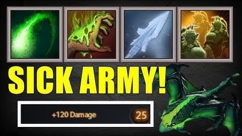 Sick Army Max Movement Speed Slow | Dota 2 Ability Draft