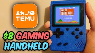 I Bought An 8 Gaming Handheld Console On Temu Is It Worth It?