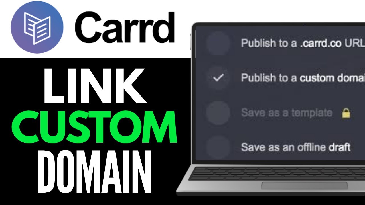 How to Link Custom Domain Name to Carrd.co Website 2025 (RIGHT WAY)