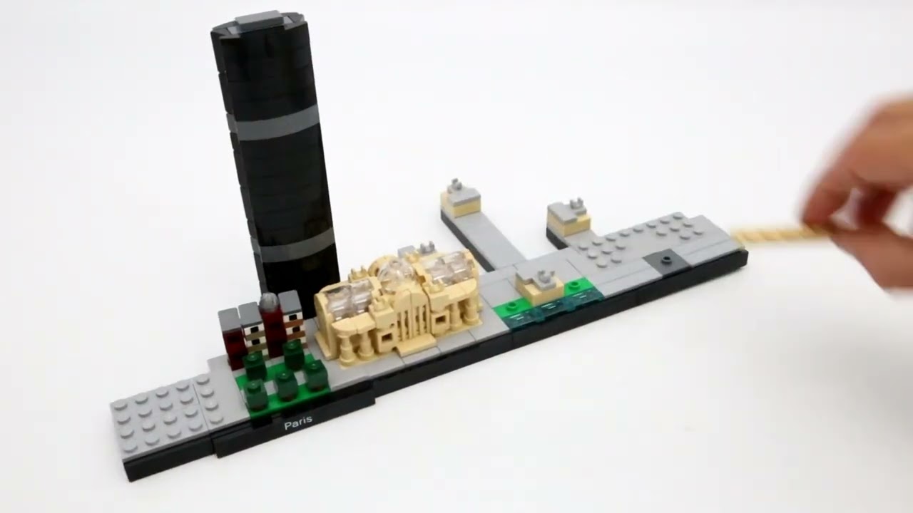Lego Architecture 21044 Paris Speed Build / Relaxing assembly
