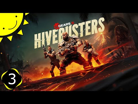 Let's Play Gears 5: Hivebusters | Part 3 - Magma Surfing | Blind Gameplay Walkthrough