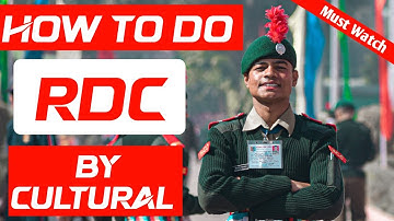 RDC Selection Process by CULTURAL in 2024 @10MPBattalionNCCUjjain