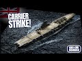 HMS Ark Royal strikes the Bismarck! | 1/700 Hunt &amp; Sink the Bismarck Diorama Series