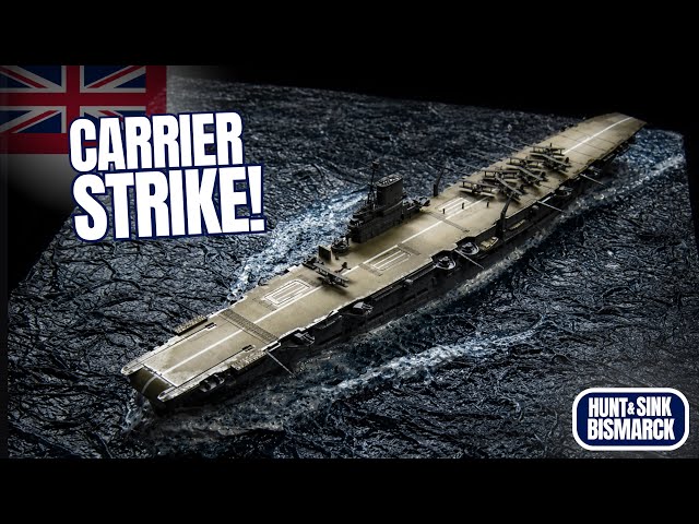 Building a miniature aircraft carrier | 1/700 Ark Royal Aoshima