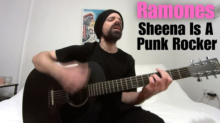 Sheena Is a Punk Rocker Acoustic version - Acoustic performance video thumbnail