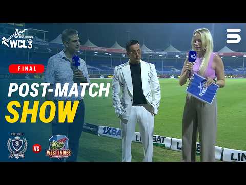 Post Match Show | England Champions vs West Indies Champions | WCL 2026 | Final | M9O1T