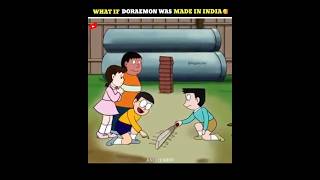 WHAT IF DORAEMON WAS MADE IN INDIA||🤩 #doraemon #shinchan #trending #viral