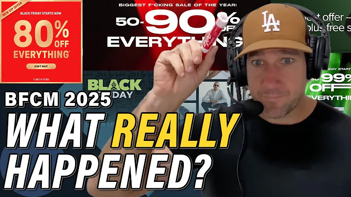 BFCM 2025 Results: What Really Happened This Weekend