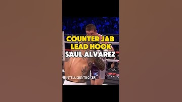 How to Counter a jab like Saul Alvarez #saulalvarez #boxingtutorial #boxingtechnique #boxingtips