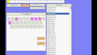 XWS Crossword Solver by Indypendantgames.co.uk