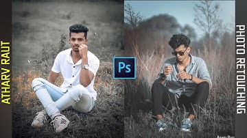 ATHARV RAUT Photo Color Grading Step by Step / Atharv Raut Photo Editing Tutorial - Amit editz