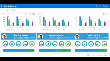 Oracle APEX BI & Analytics Portal