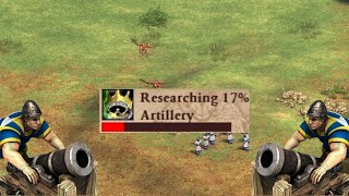AoE2: When you research Artillery