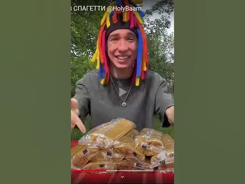 Китайка сломал 10 миллионов спагетти!😱 @kitayka - YouTube