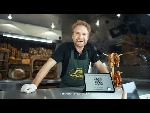 Digitale Kassenbons für jede Bäckereifiliale - video from anybill