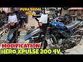 HERO XPULSE 200 4V Fully Unique Customised Modification | Tagdi Modified | Full System exhaust |