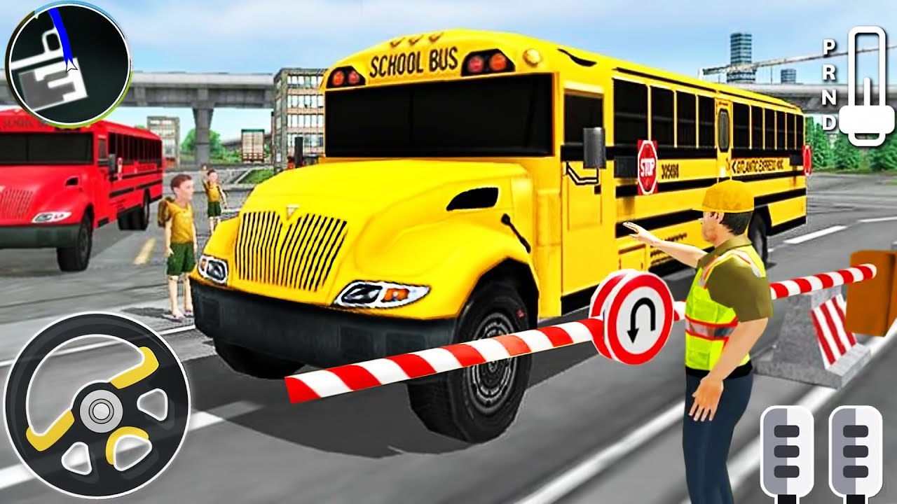 School Bus Driver Simulator - City Coach Bus Driving - Android GamePlay
