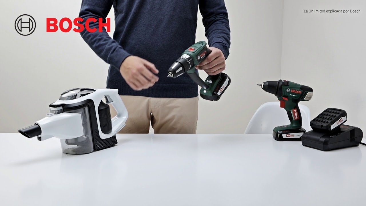 Cómo cambiar la batería del aspirador Unlimited de Bosch? - YouTube