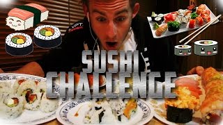 ALL YOU CAN EAT SUSHI CHALLENGE! | 10,000+ CALORIES