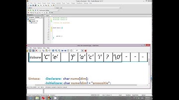 Tutorial de programare in limbajul C HD (limba romana): Siruri de caractere [#14]
