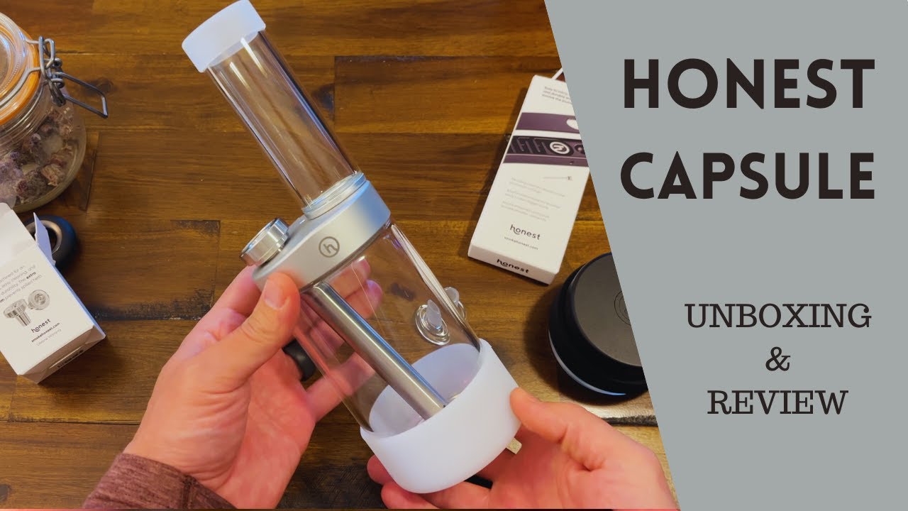 Honest Capsule Bong Review – Portable Glass & Stainless Steel Bong with Hidden Lighter Holder