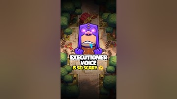 Scary Executioner Evolution ☠️#clashroyale