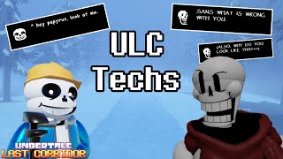 Undertale Last Corridor: Techs