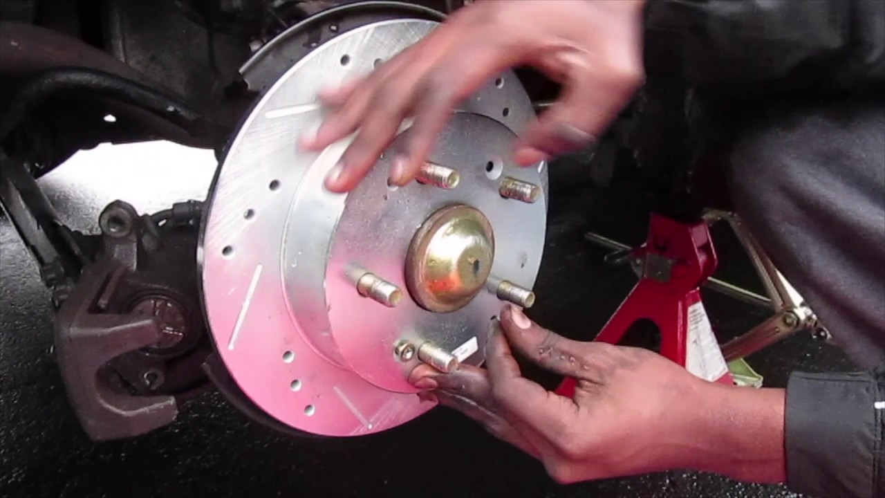 How to Change Brakes and Rotors - YouTube