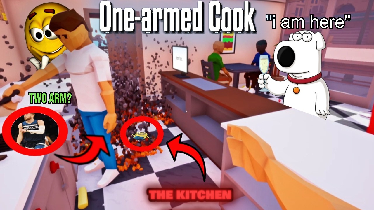 We Tried Cooking With ONE ARM