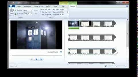 How to make an intro with Movie Maker (Windows 7)